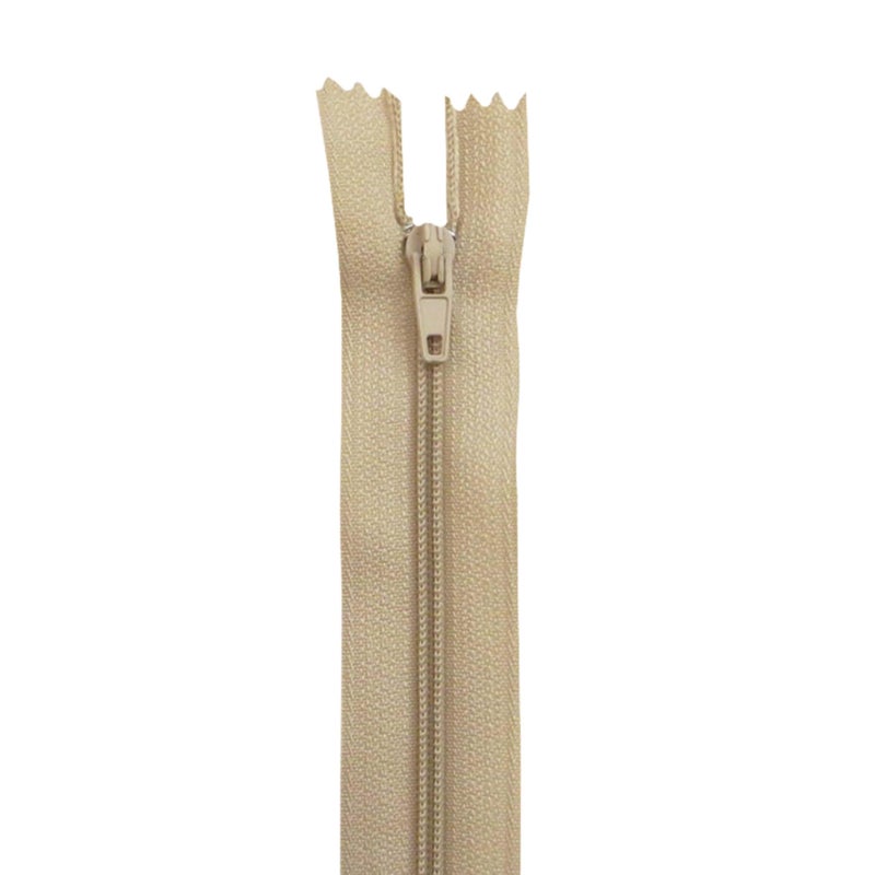 Seeking ROAM Standard Zippers, Nylon Coil, 2 Pieces (Khaki Tan, 12 "" Inches) - Image 2